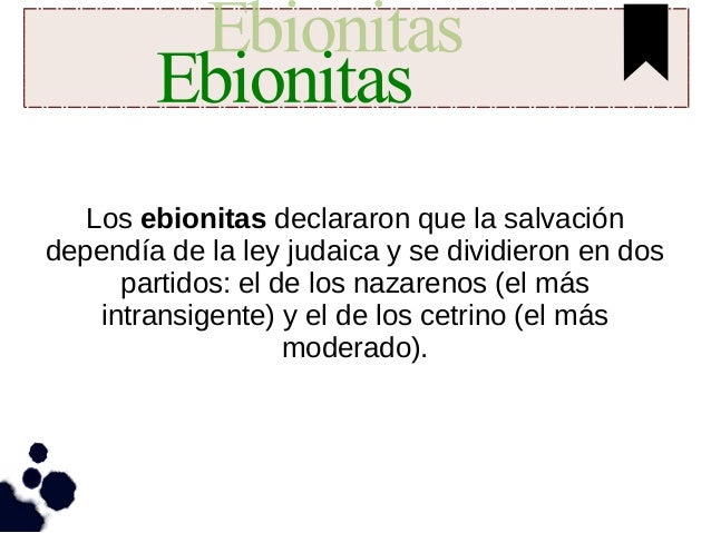 los ebionitas